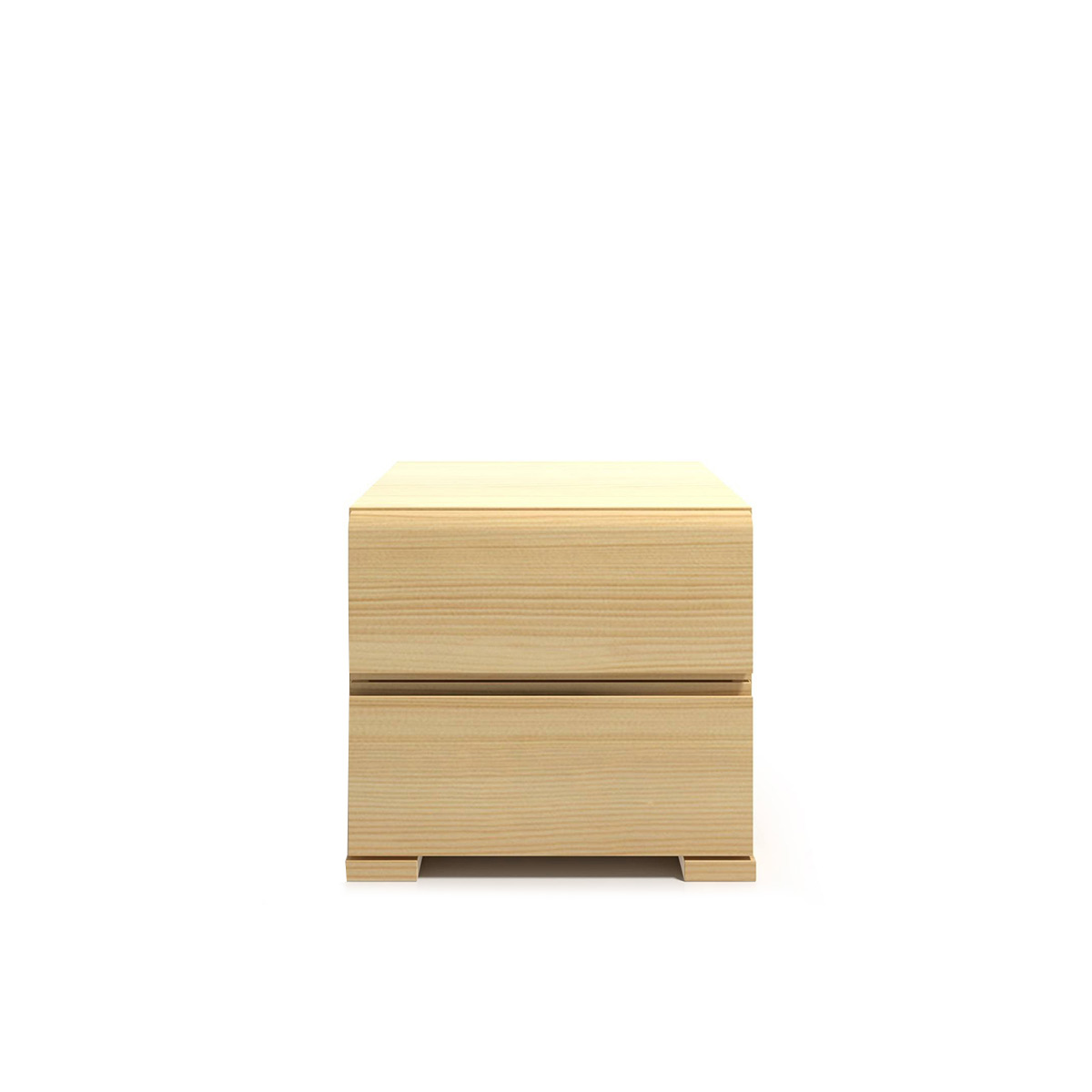 Szafka nocna Vestre wysoka sosnowa