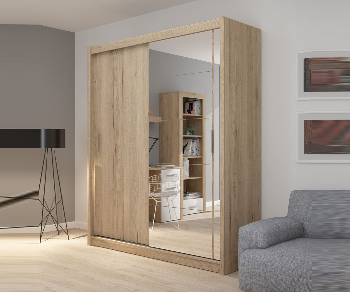 Szafa przesuwna Fado 180 dąb san remo Wyprzedaż!