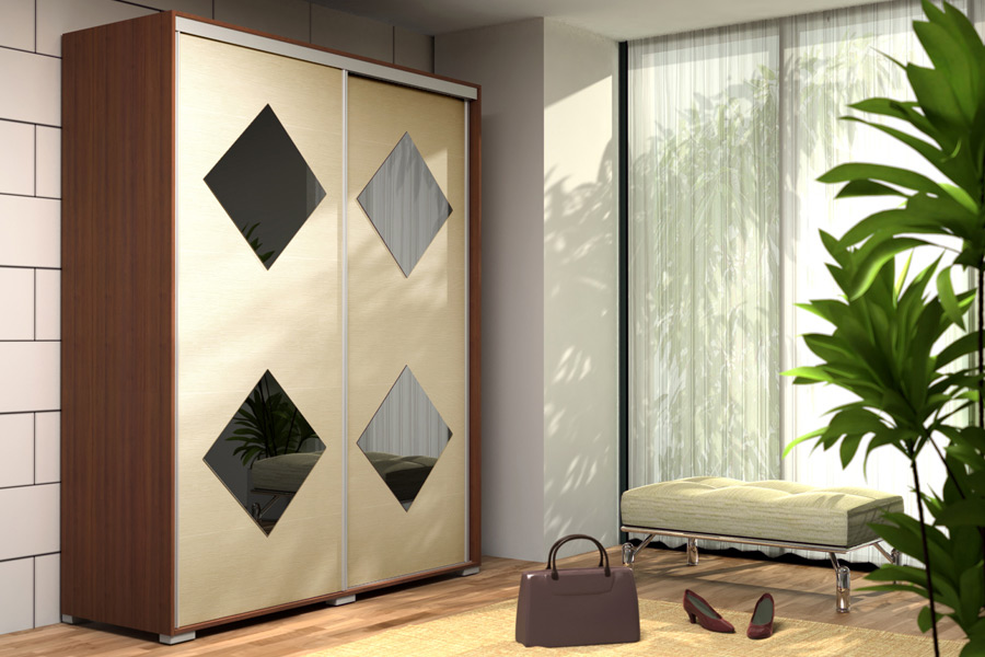 Szafa Oliwier 100 II H-245 dąb sonoma czekoladowa Wyprzedaż!