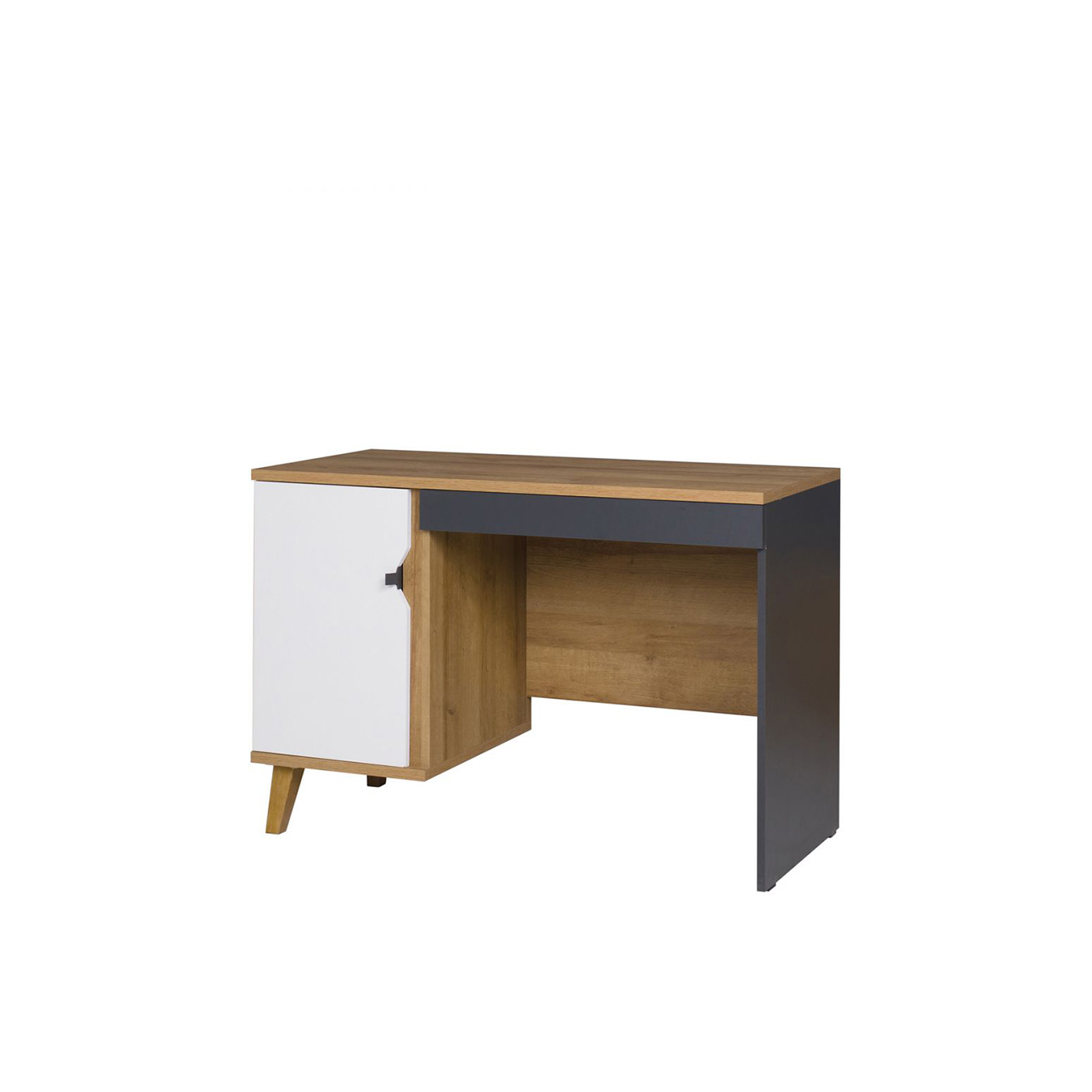 biurko 110 z szufladą szafką Memone 01 młodzieżowe dla ucznia dzieci
