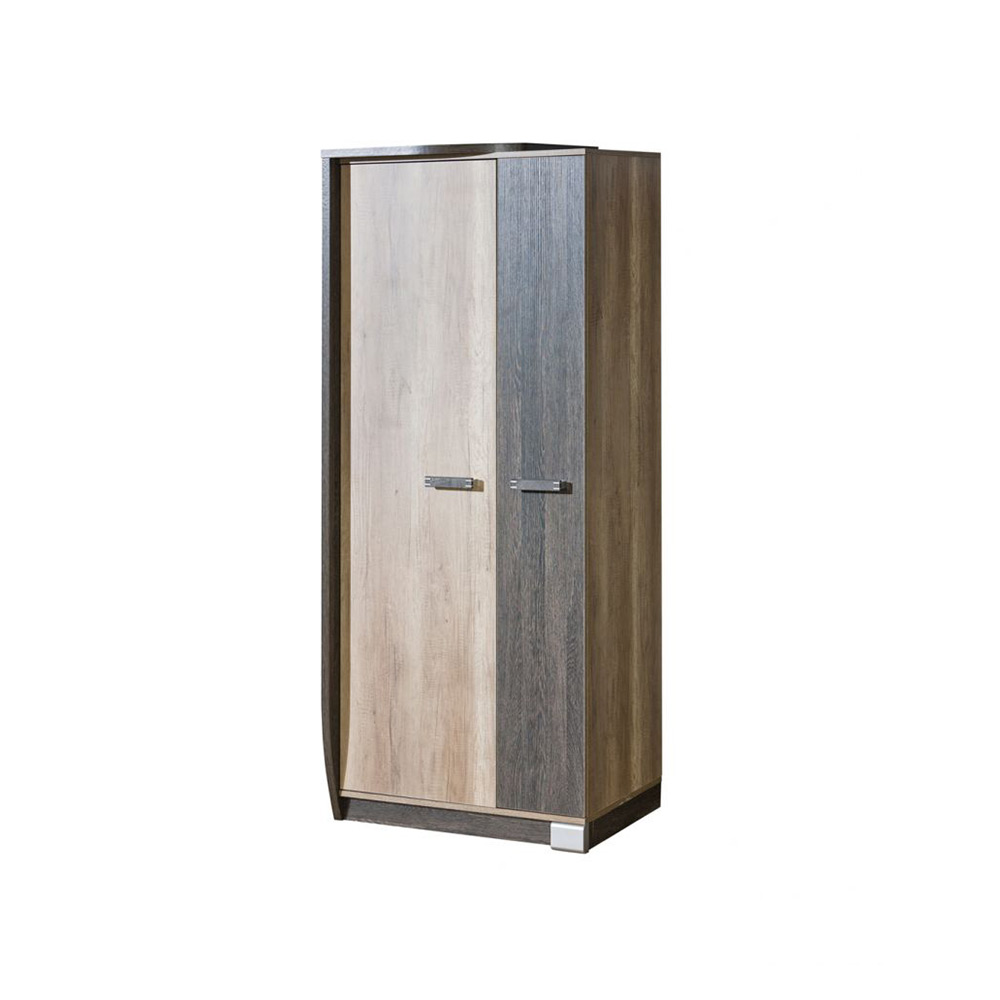 szafa 80 ubraniowa Romero R1L z półkami drążkiem dąb canyon arusha