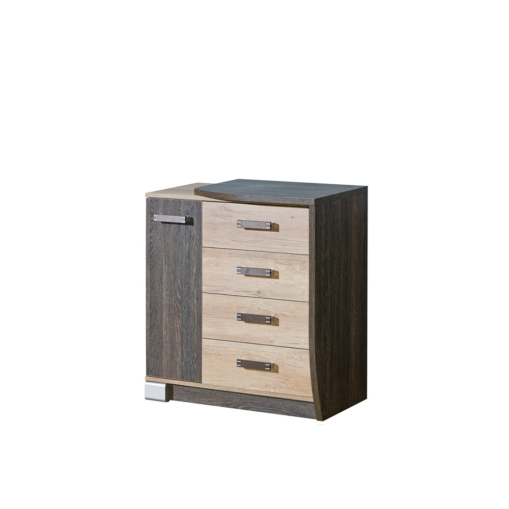 komoda 80 pojemna Romero R14P szafka mała do sypialni salonu