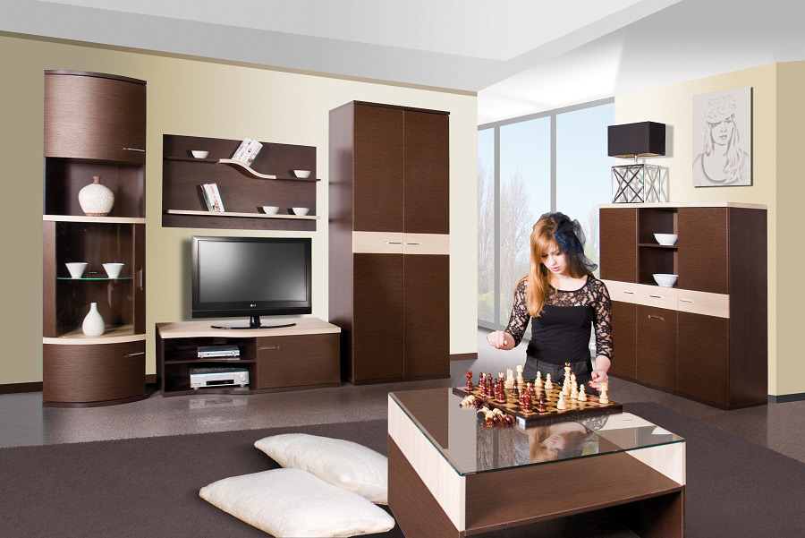 Zestaw Glamour C z komodą G12