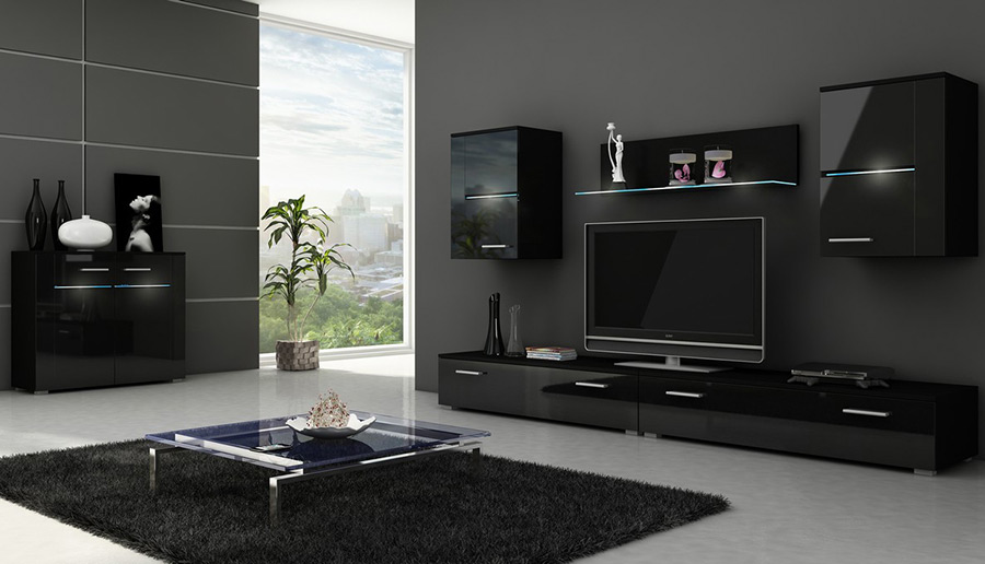 Meblościanka Bremen z komodą