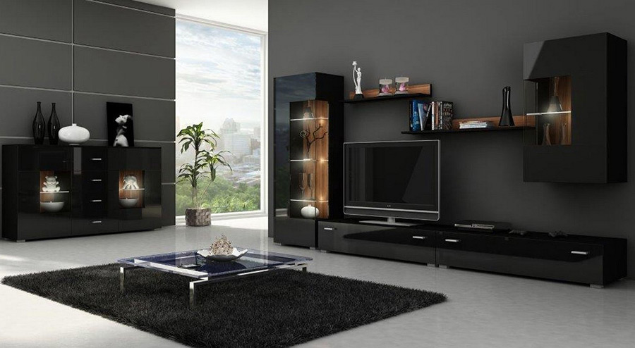 Meblościanka Hamburg z komodą