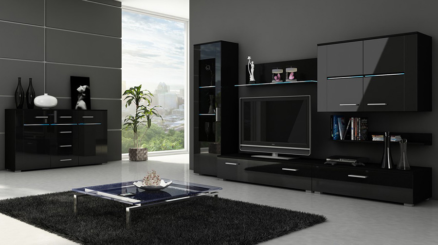 Meblościanka Stuttgart z komodą