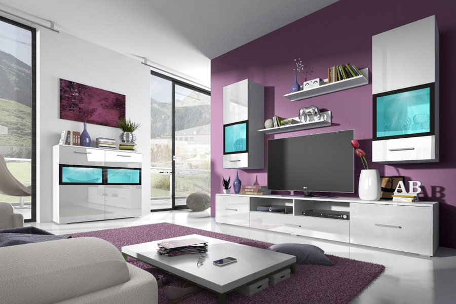 Meblościanka Sarah 09 z komodą