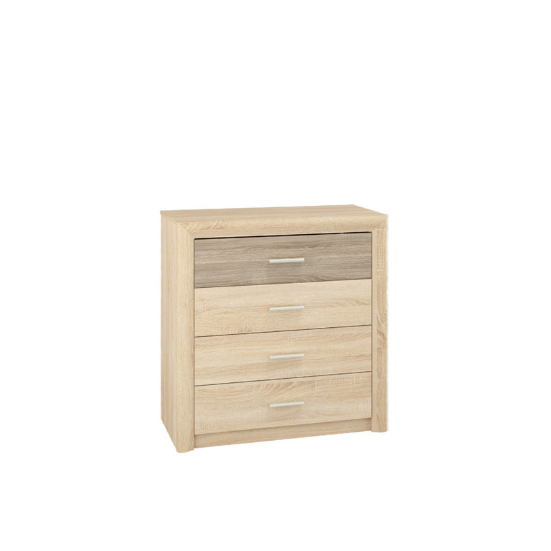 komoda 92 z szufladami Castel 11 szafka sonoma do sypialni pokoju