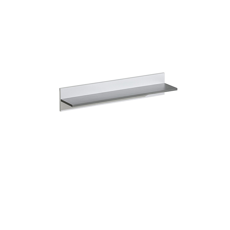 półka 90 ścienna Apetito 11 biały antracyt do pokoju sypialni korytarza