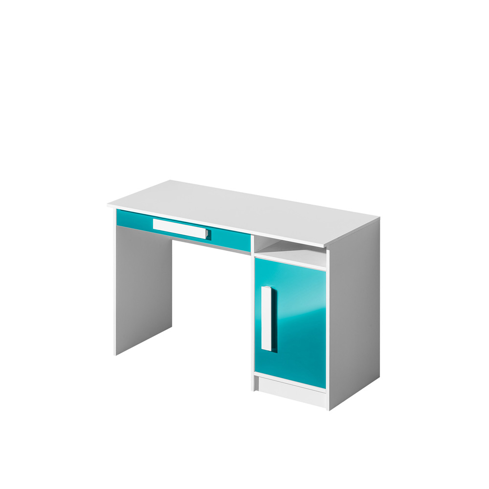 biurko 120 z szafką szufladą Guliver 09 młodzieżowe dla dzieci ucznia