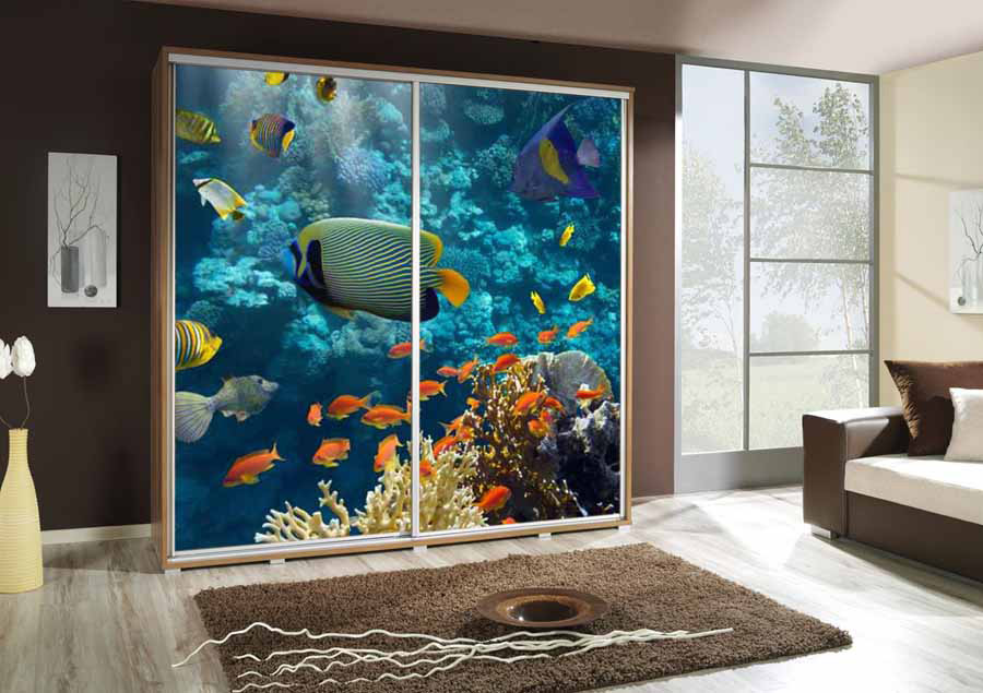 Szafa Penelopa 205 z grafiką