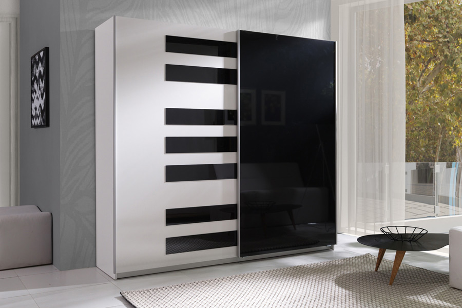 Szafa przesuwna Twister 05 z grafiką