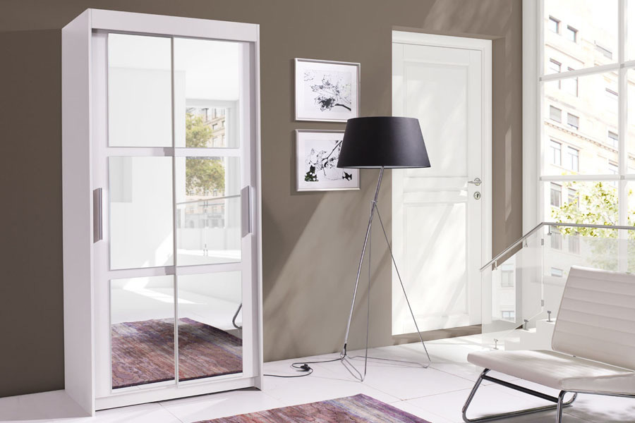 Szafa przesuwna Karo 120 z lustrem