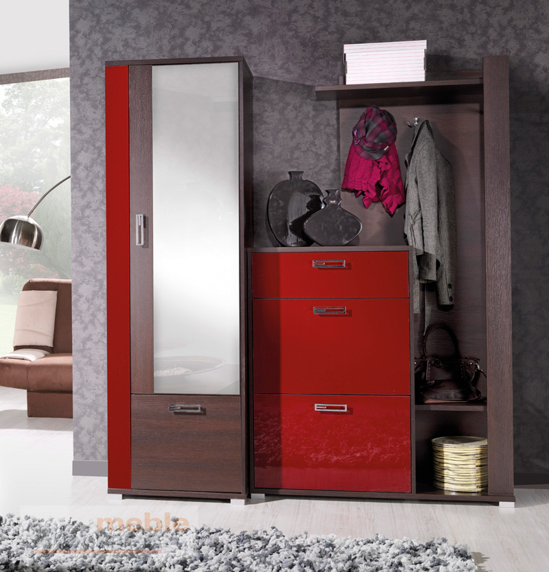 Garderoba Fox połysk