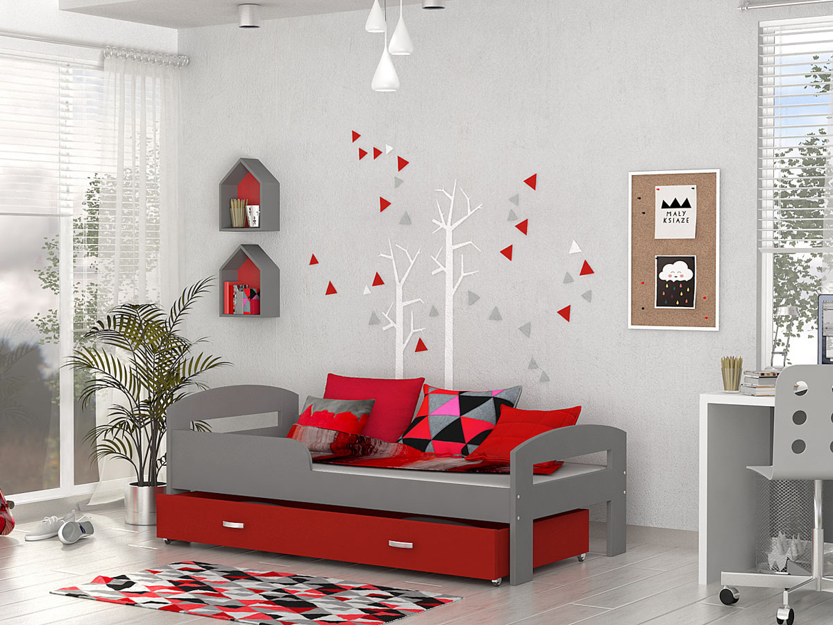 Łóżko pojedyncze Grześ MDF