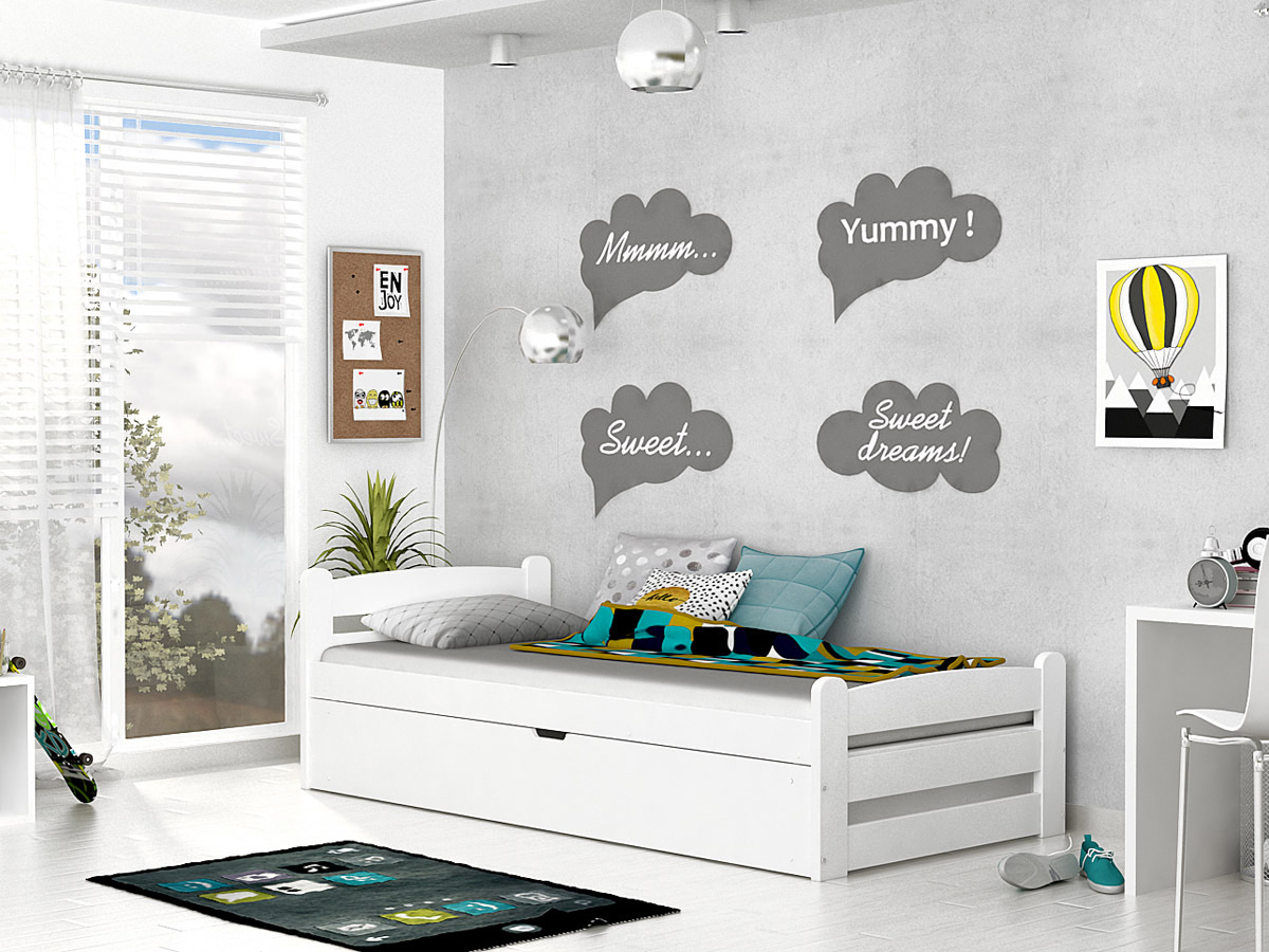 Łóżko pojedyncze Dawid