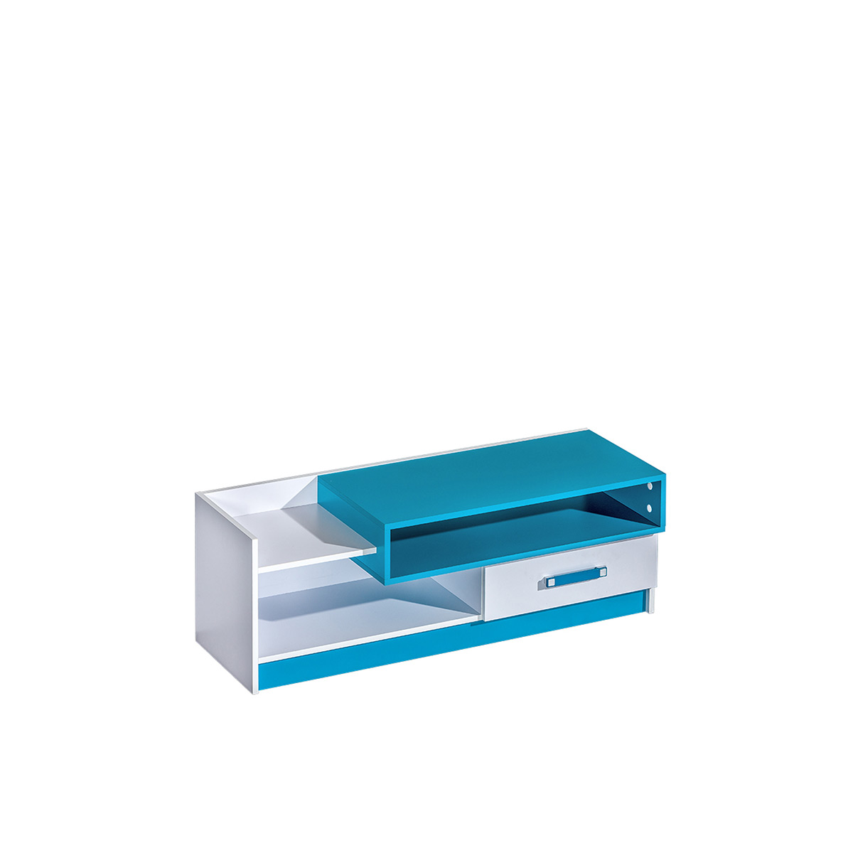 Szafka 120 rtv z szufladą półkami Trafiko 10 mała pod telewizor