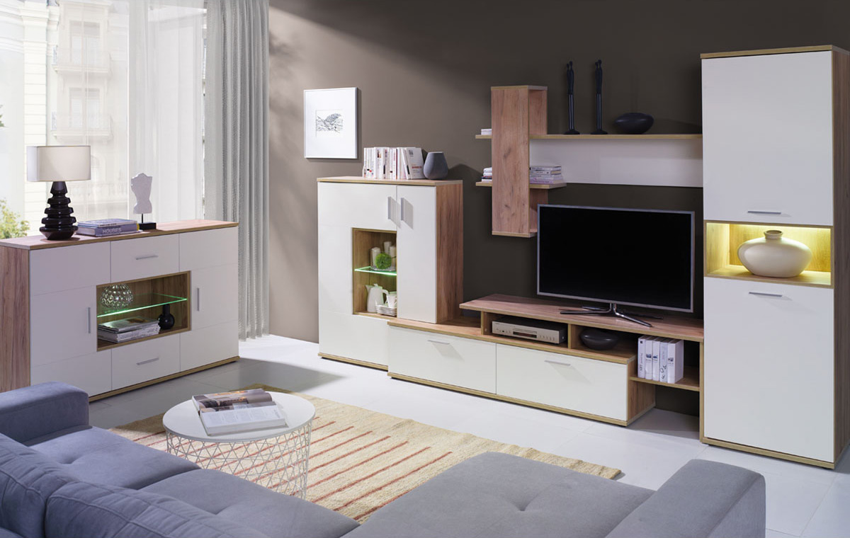 Meblościanka Niagara z komodą