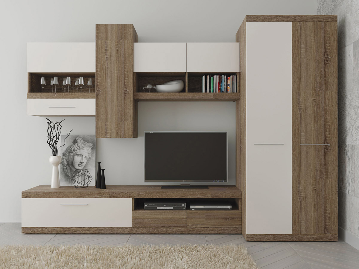 Meblościanka Tokio z szafą