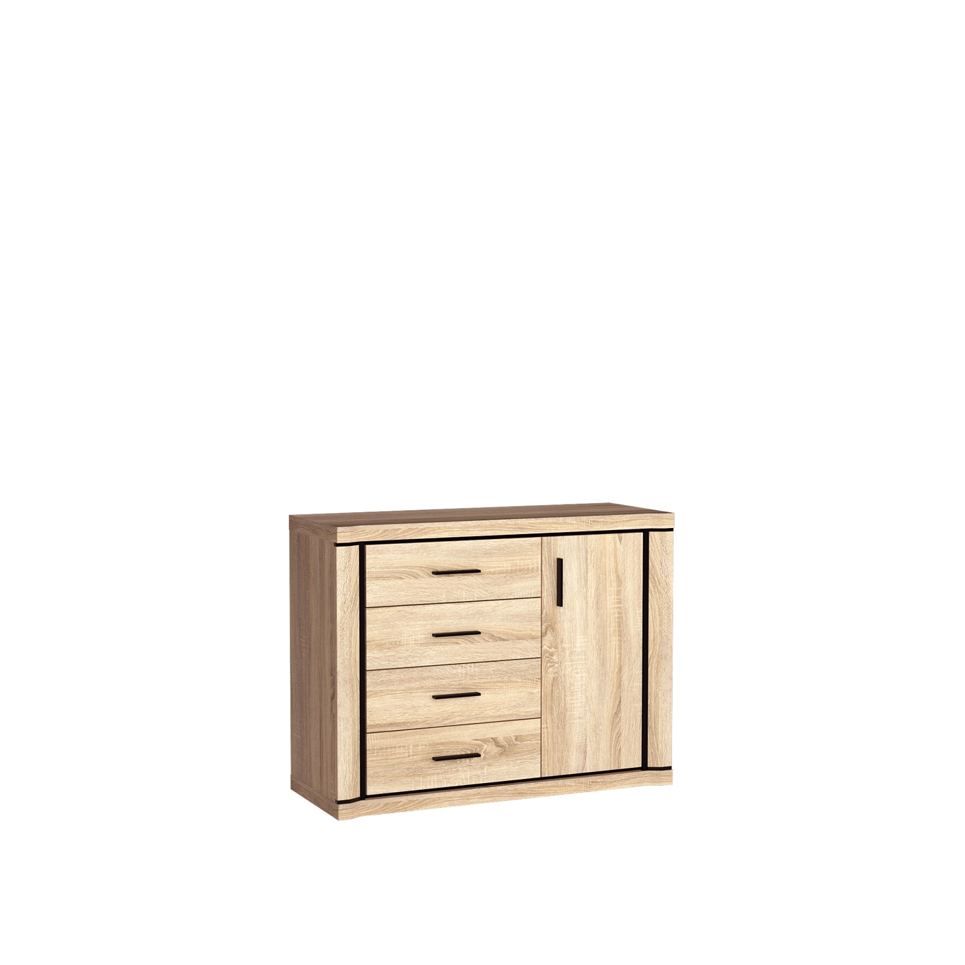 komoda 117 Dallas 03 szafka do salonu pokoju sypialni korytarza