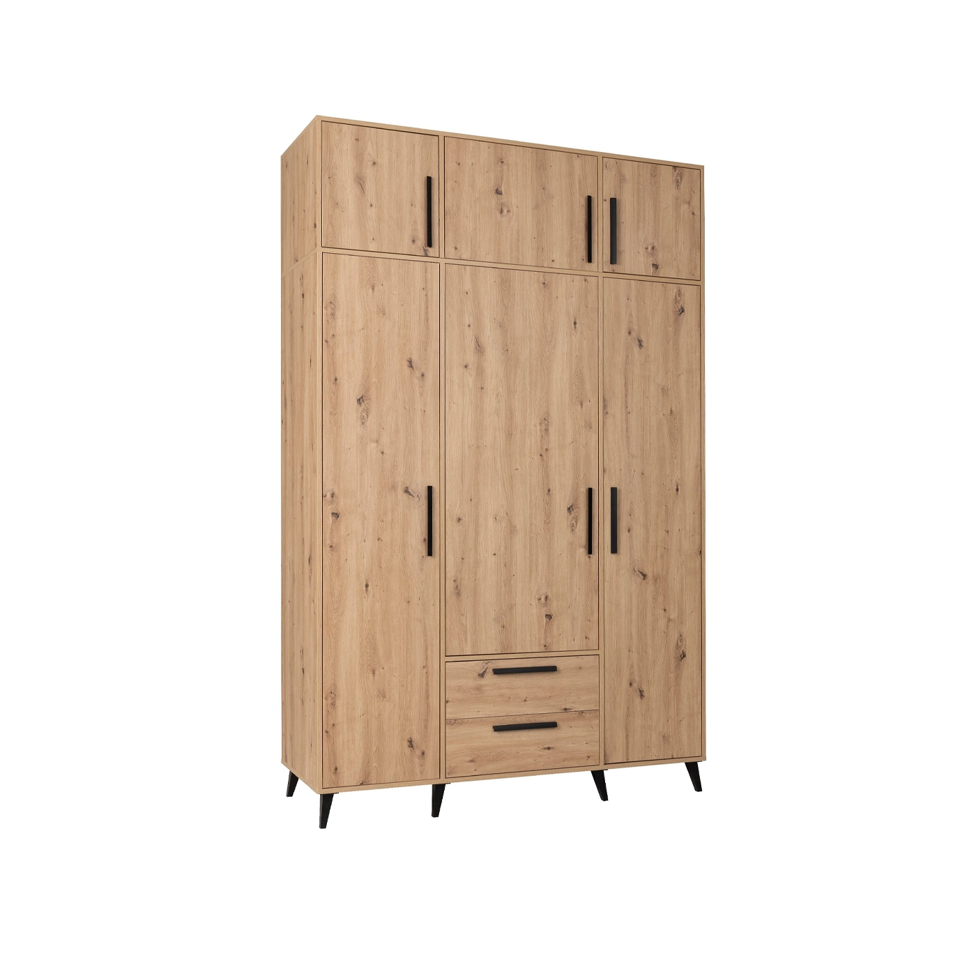 szafa 150 wysoka z nadstawką ARTI 01N duża garderoba szuflady półki