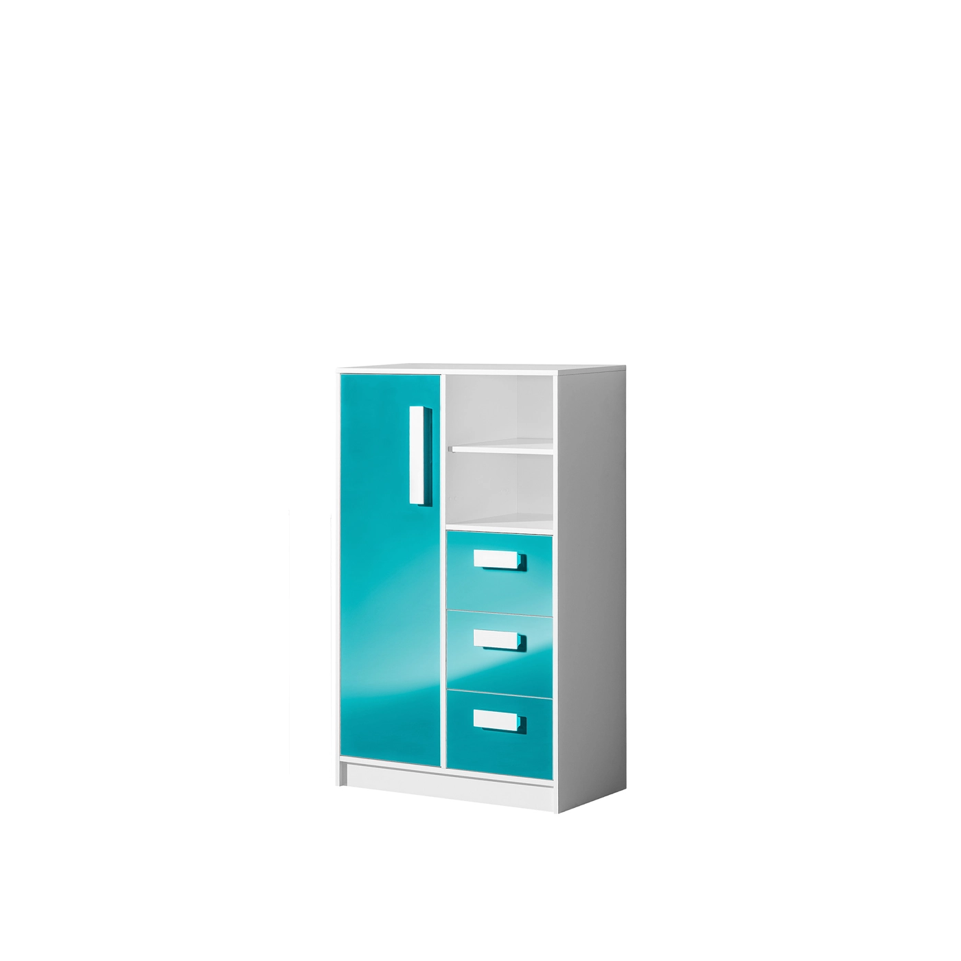 komoda 80 wysoka szafka Guliver 05 regał na zabawki książki dzieci