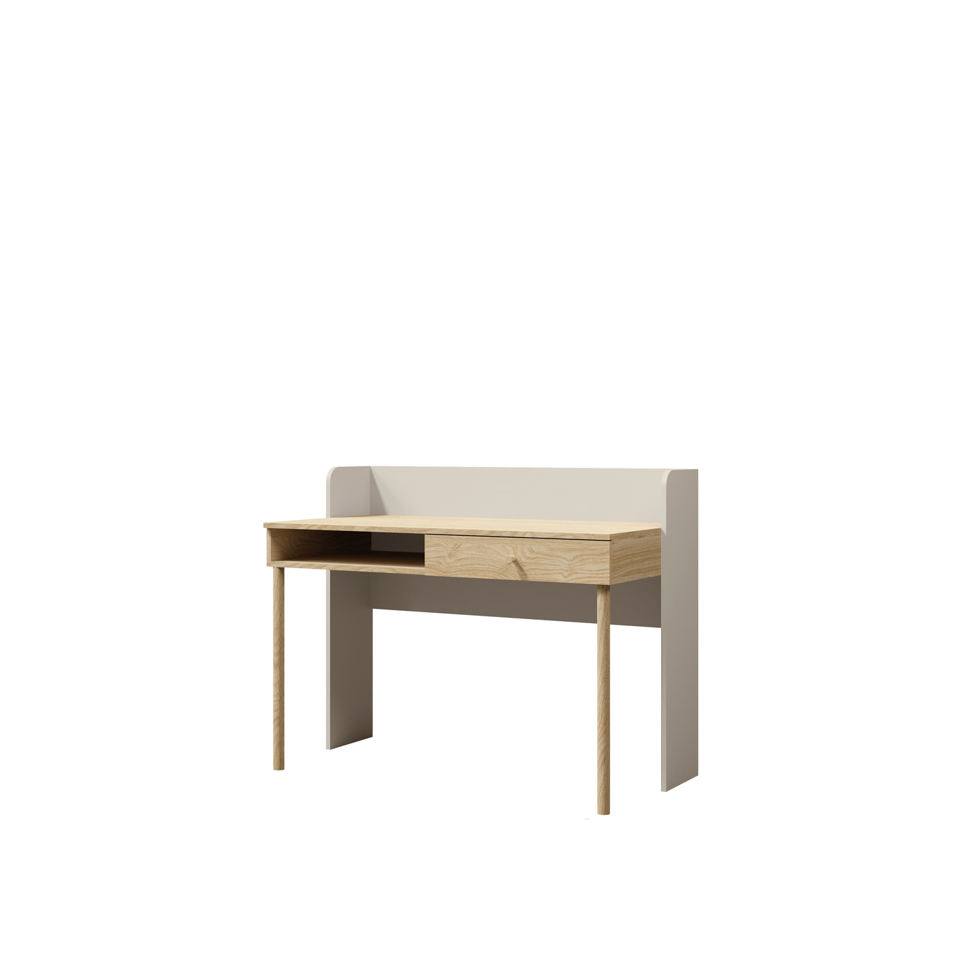 biurko 124 z szufladą Yuki 11 duże nowoczesne młodzieżowe ucznia