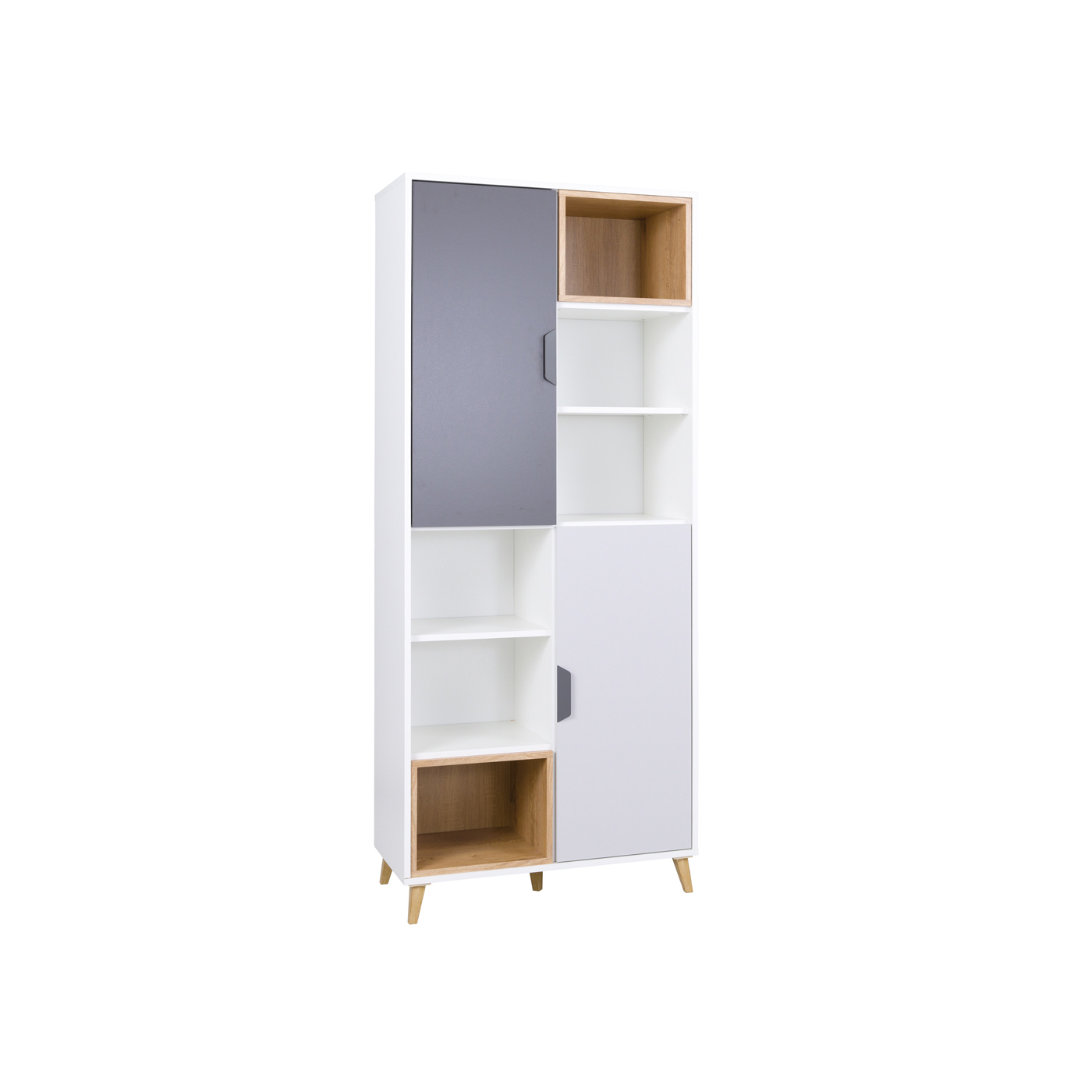 regał 80 na nóżkach z drzwiami Joker 03 duży młodzieżowy dzieci