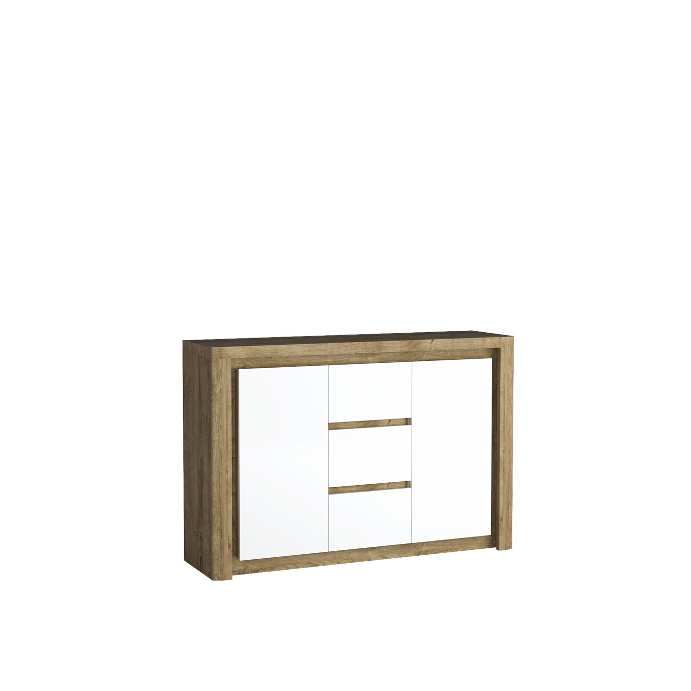 komoda 144 nowoczesna z oświetleniem Livinio 07 szafka pojemna