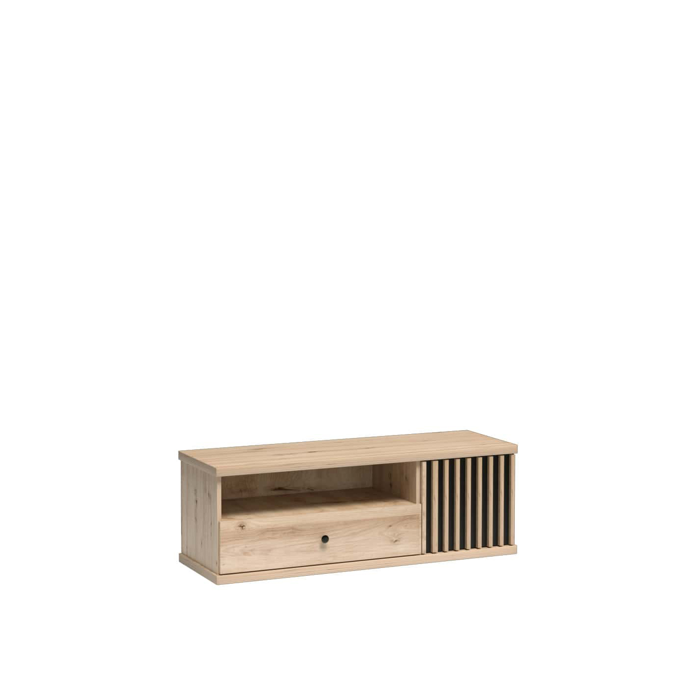 szafka 124 rtv lamele szuflada nóżki Cali 07 mała pod telewizor stolik