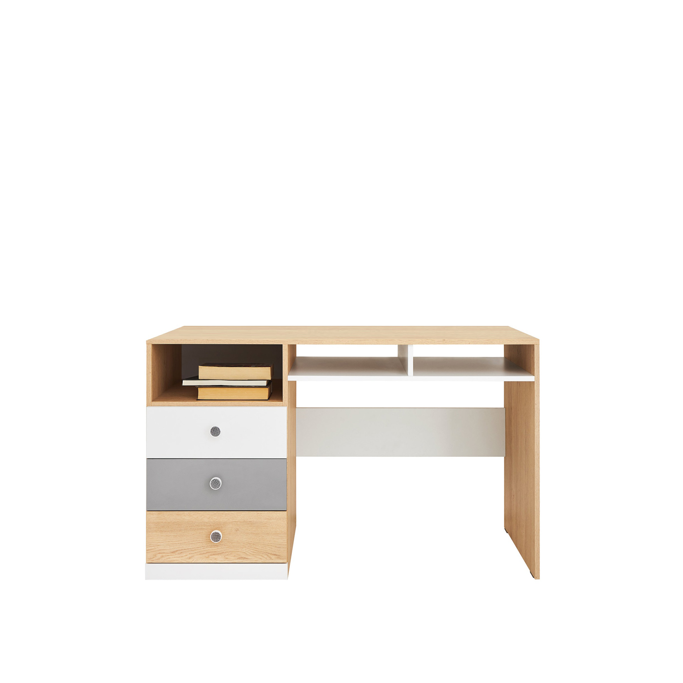 biurko 125 z szufladami Pixel 08 duże do nauki zabawy pracy ucznia