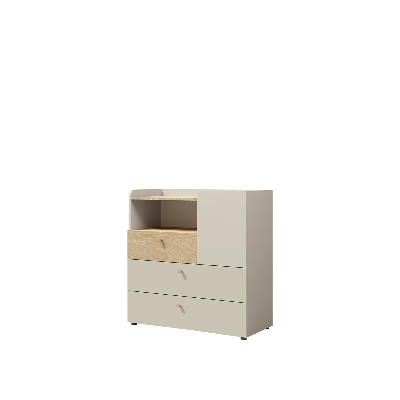 komoda 90 z szufladami Yuki 10 szafka pojemna do pokoju sypialni