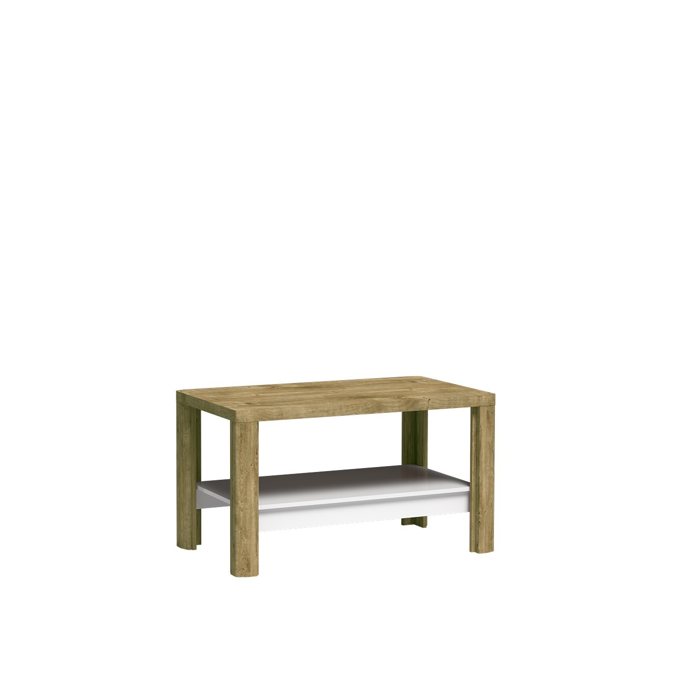 ława 110 kawowa z półką Livinio 13 stolik kawowy do pokoju salonu