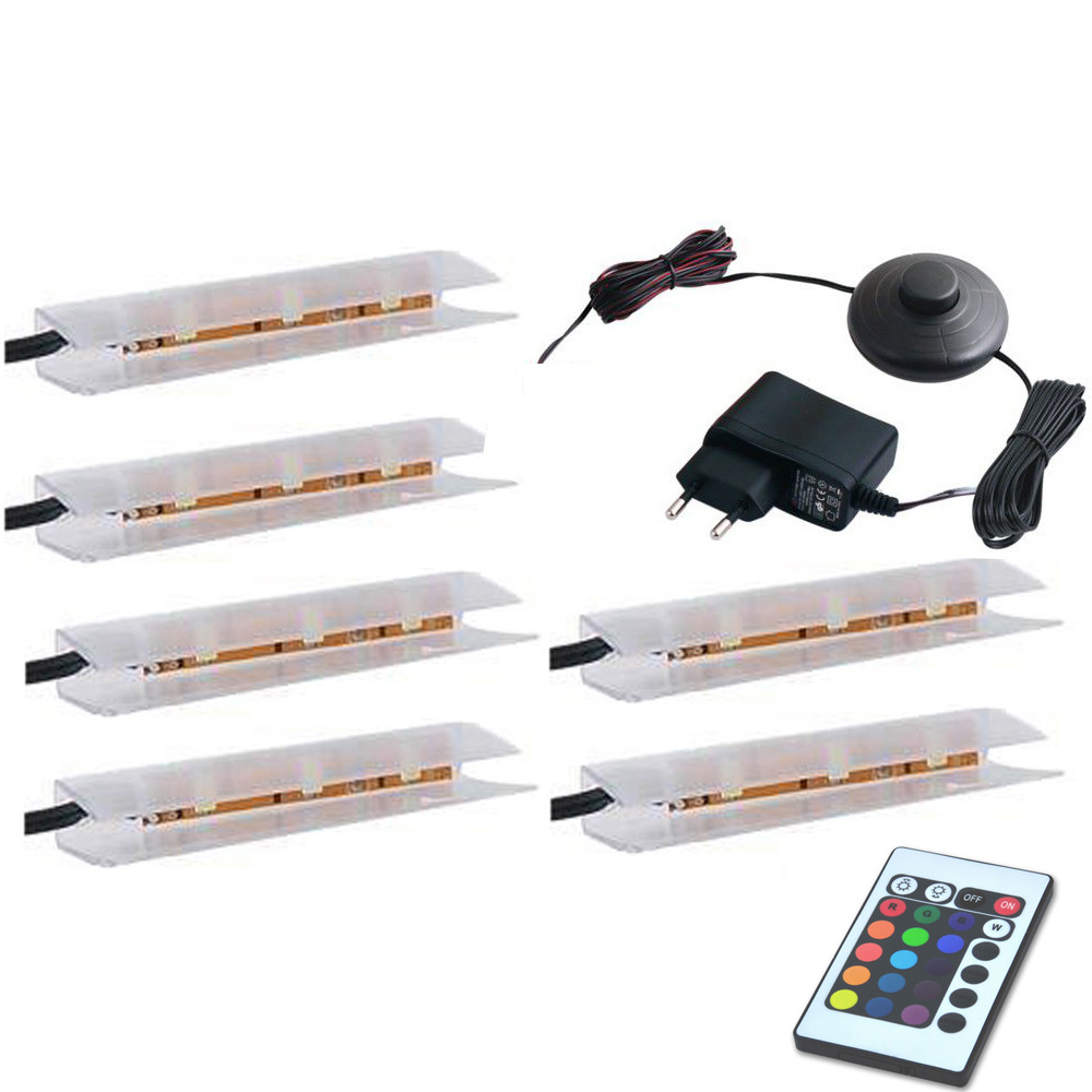 Oświetlenie LED  4, 6-pkt kilkunastokolorowe