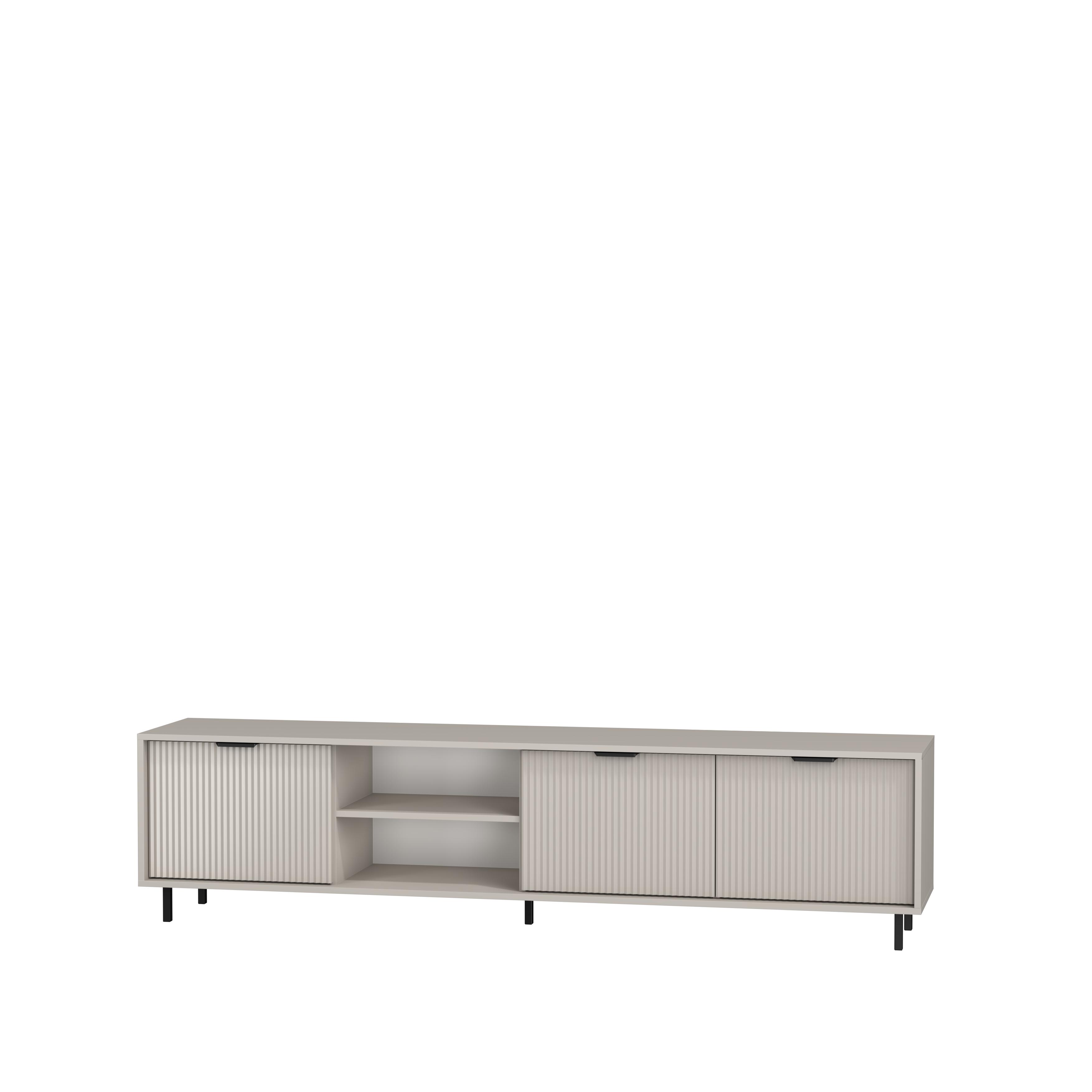 szafka 204 rtv Anne ANTV-1K szeroki duży stolik telewizyjny frez lamele