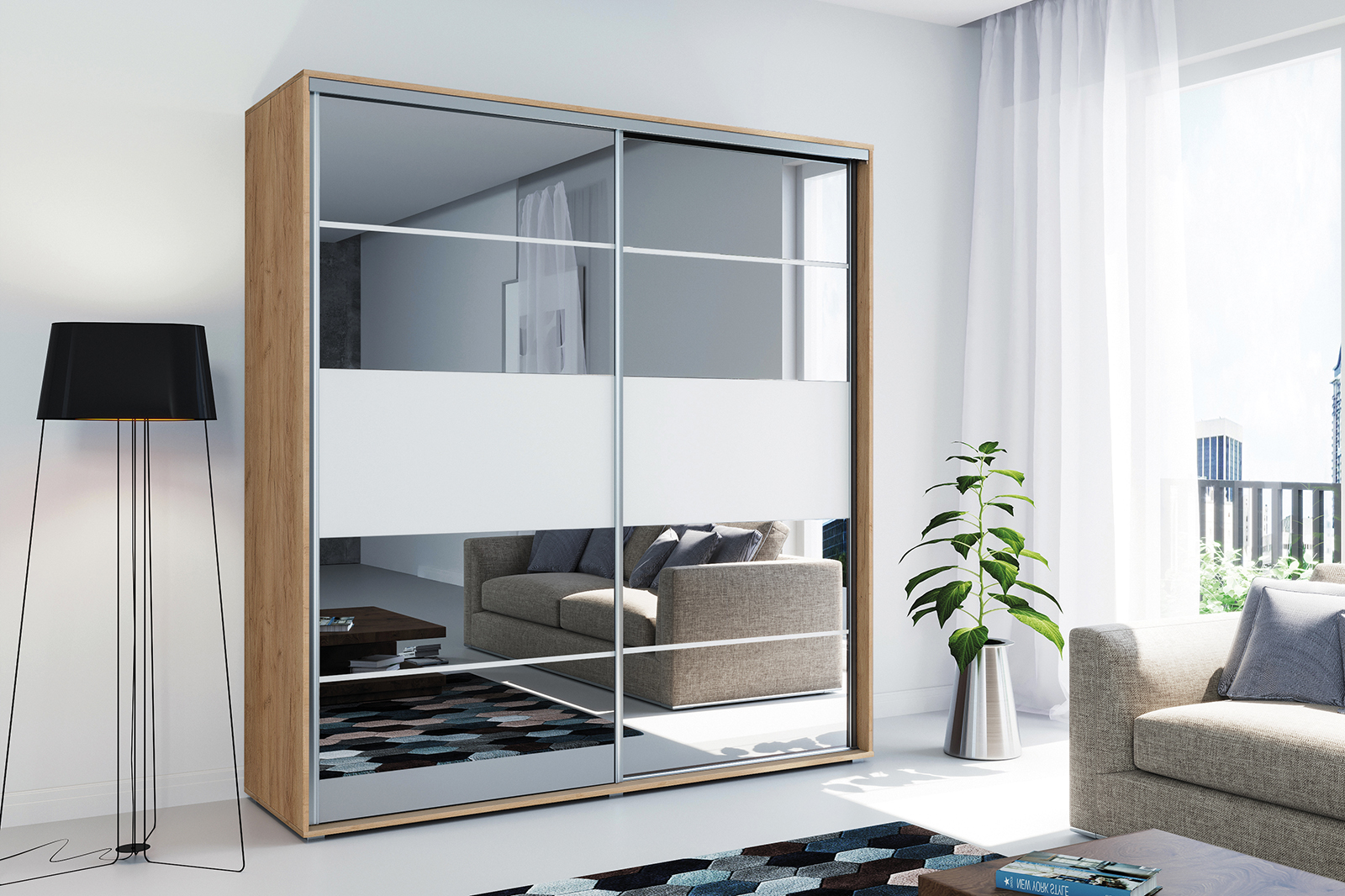 Szafa Przesuwna A6 H-245