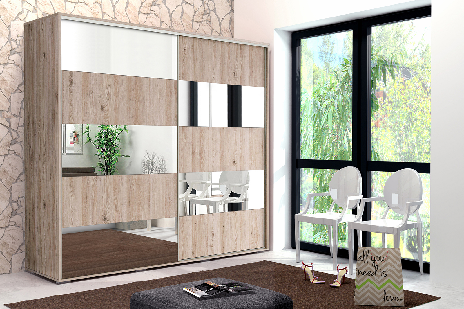 Szafa Przesuwna A16 H-245