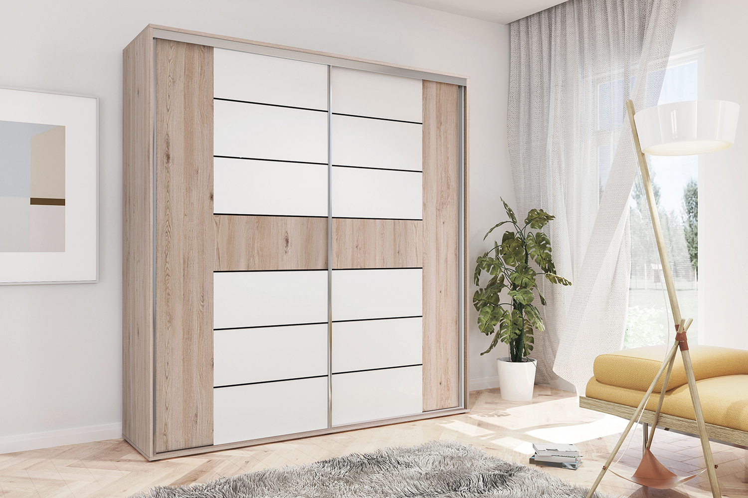 Szafa Przesuwna A18 H-245