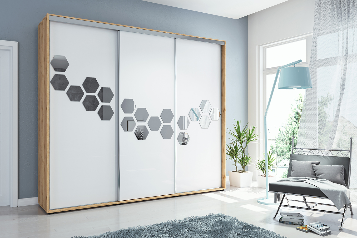 Szafa Przesuwna A23 278x245