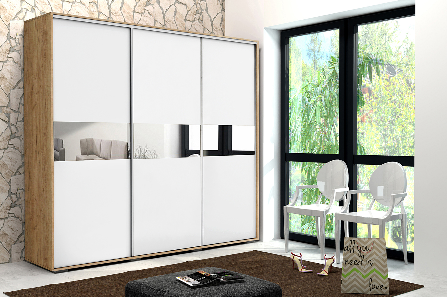 Szafa Przesuwna A27 278x245