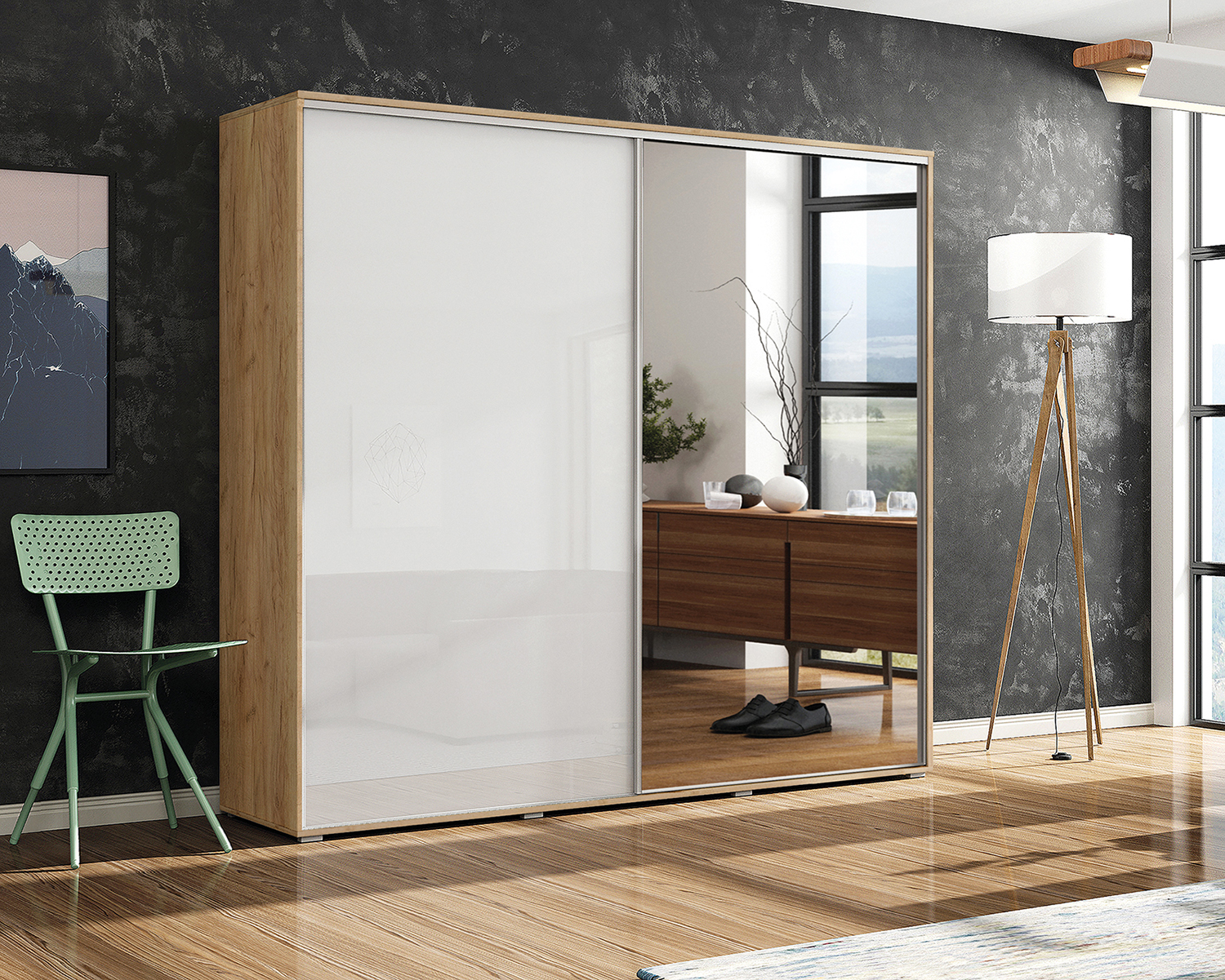 Szafa Przesuwna A7 H-245