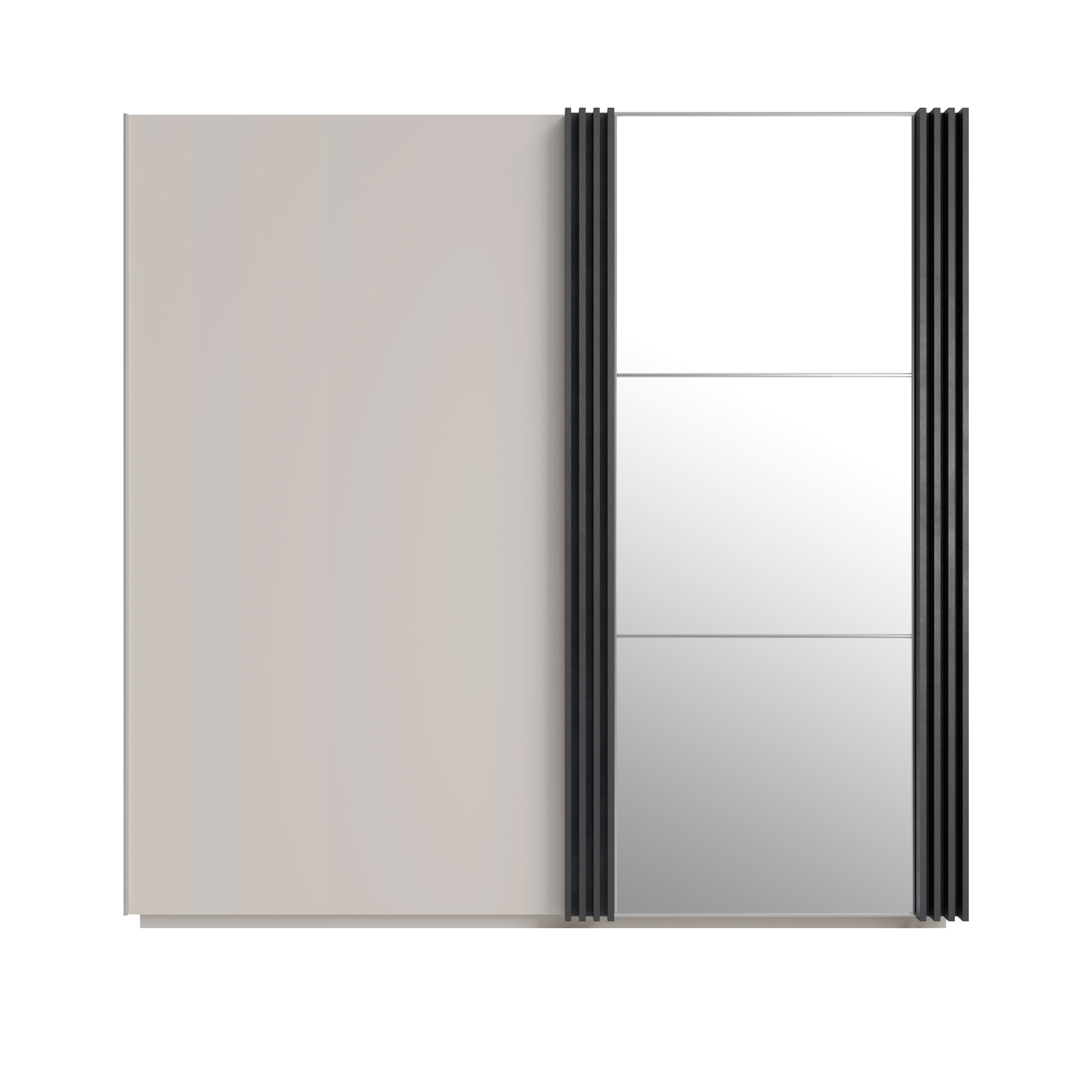 szafa 215 nowoczesna z lustrem Allmo 15 przesuwna garderoba