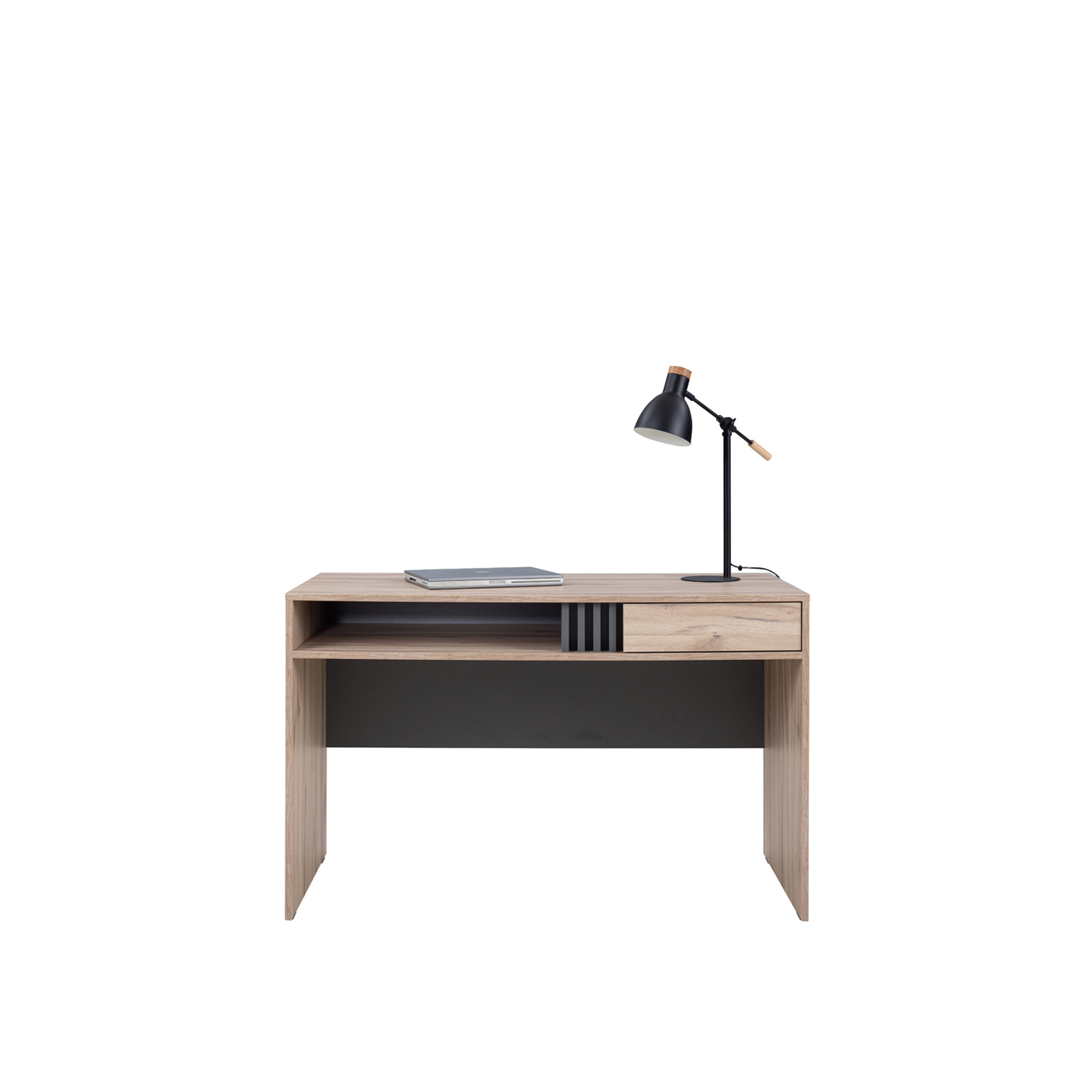 biurko 120 proste z szufladą Allmo AL9 toaletka do pokoju sypialni