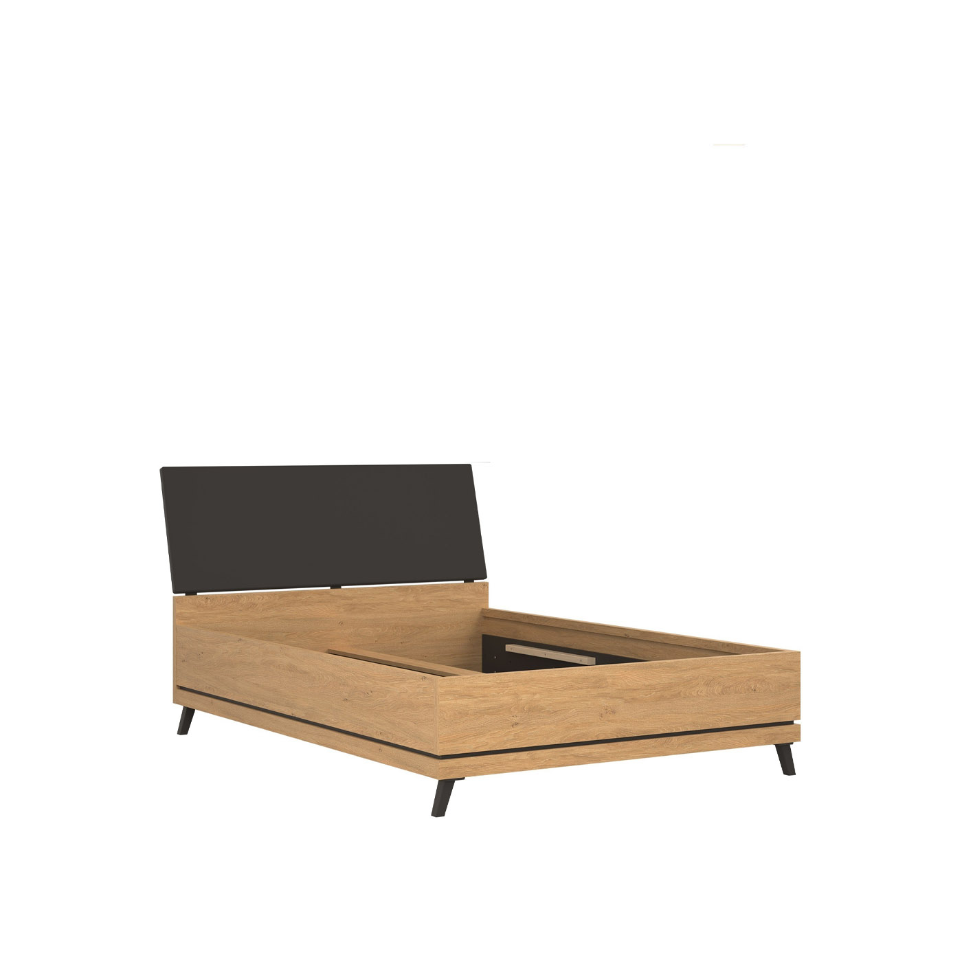 łóżko 140x200 bez stelaża Ate 15 - 140 sypialniane z nogami zagłówkiem