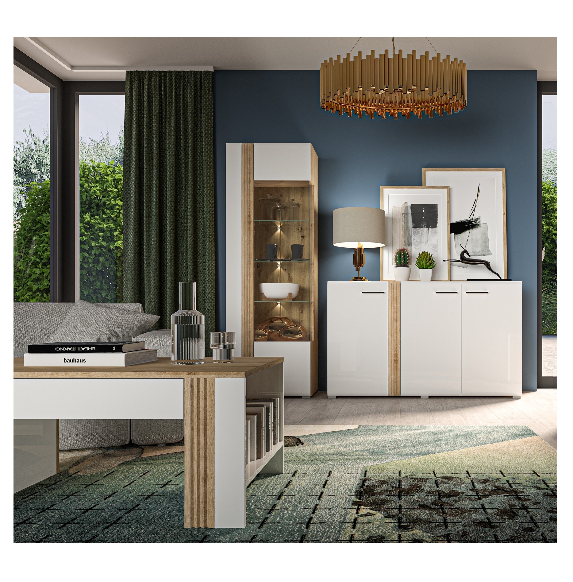 System mebli pokojowych Adagio zestaw 6 połysk