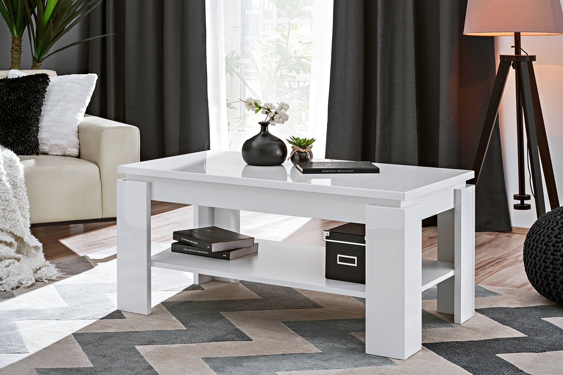 Ława stolik kawowy Luna połysk