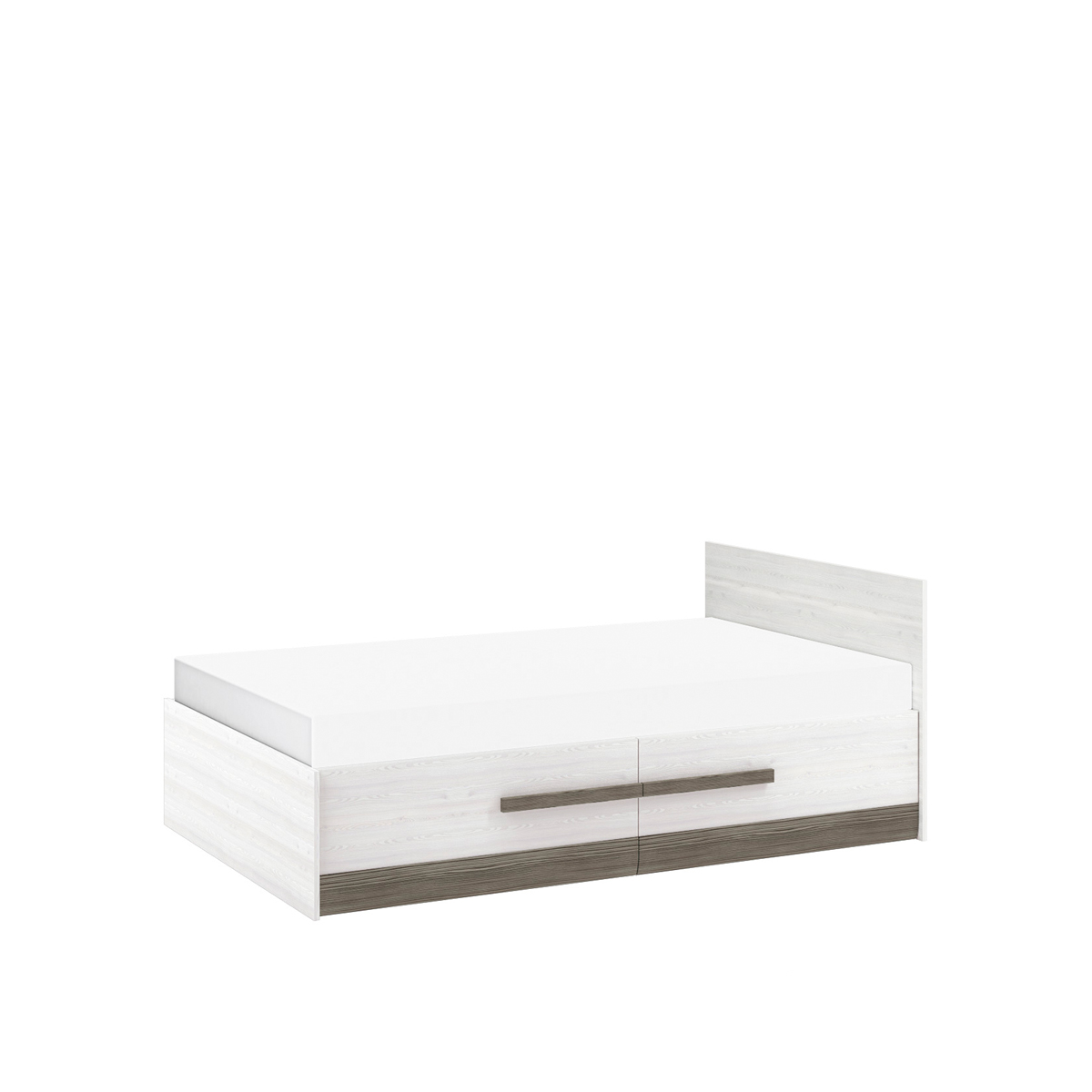 Łóżko 120x200 z szufladami Blanco 17 duże młodzieżowe pojedyncze