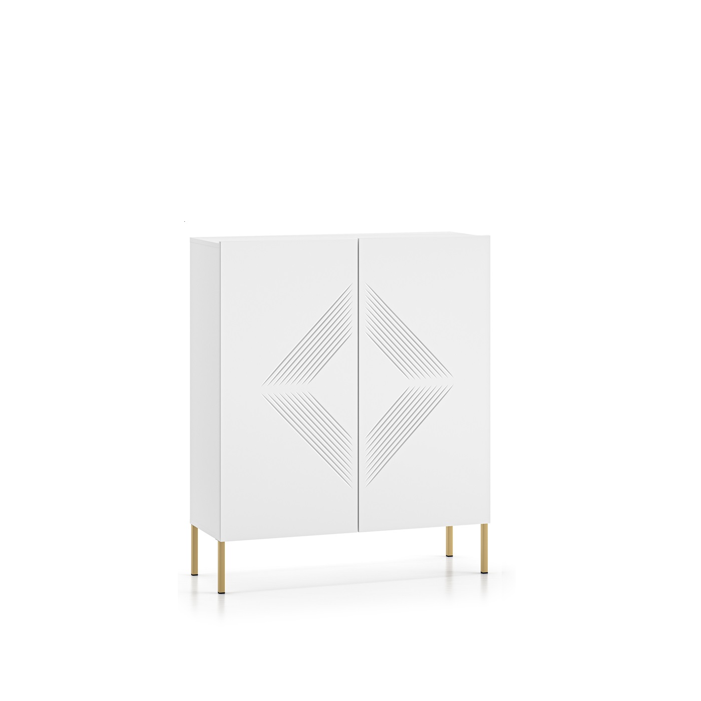 komoda 120 dwudrzwiowa na nóżkach Clearing 01N wysoka szafka