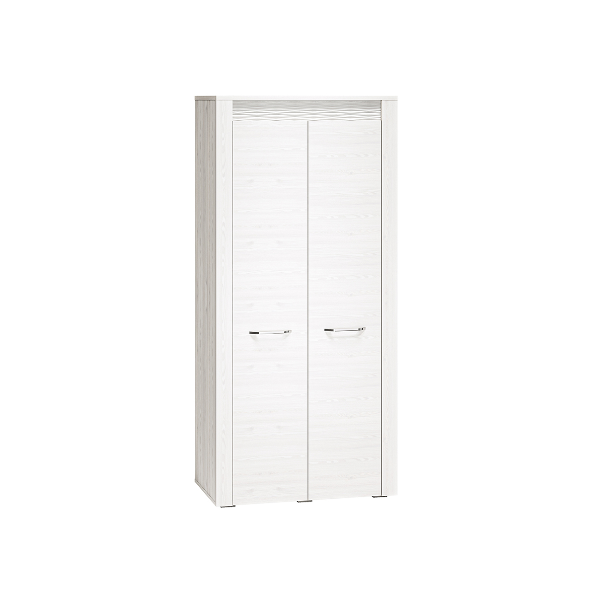 szafa 92 dwudrzwiowa CLERMONT 01 z półkami drążkami ubraniowa