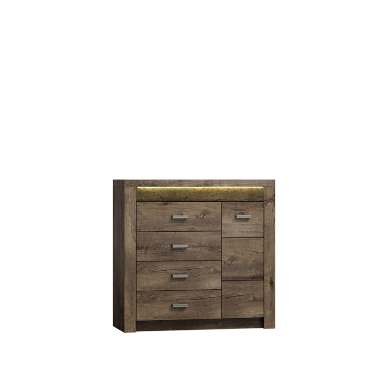 komoda 108 ,5 z szufladami Indiana 17 szafka pojemna do sypialni pokoju